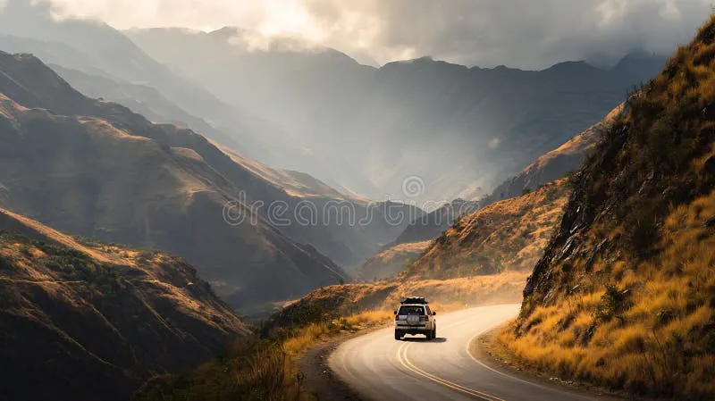 Scenic outstation taxi road